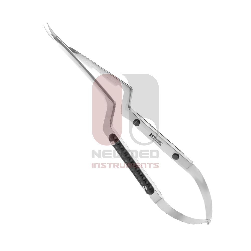 Microsurgical Scissors With Bayonet Shanks Microsurgical Scissors With Bayonet Shanks
