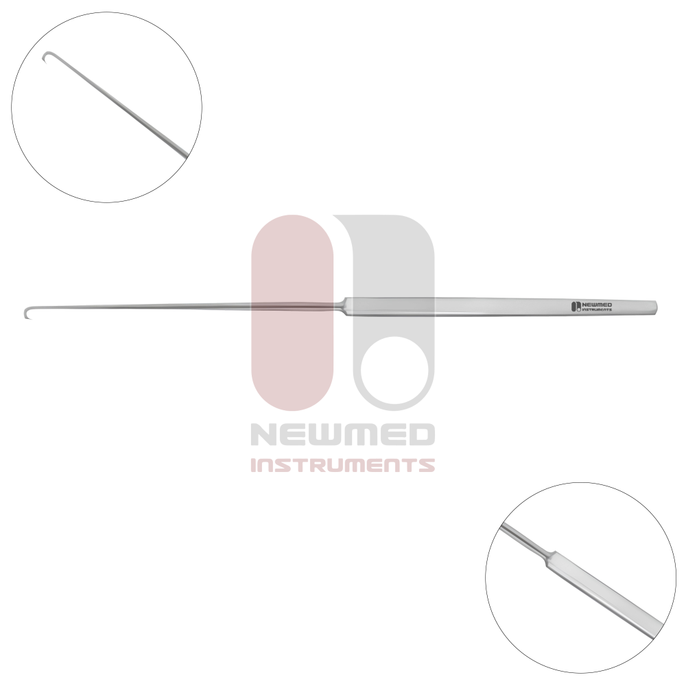 Sachs Dura Hook, Sharp, Stainless Steel, 18cm Sachs Dura Hook, Sharp, Stainless Steel, 18cm