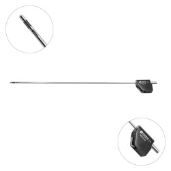 Tri-port Accelerator cannula, MicroAire®-Type Power Hub Tri-port Accelerator cannula, MicroAire®-Type Power Hub