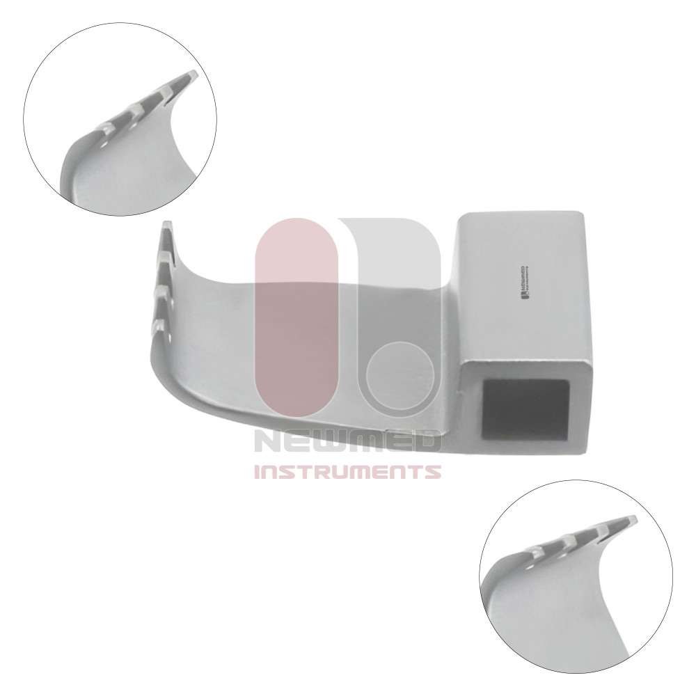 McCulloch-Type Retractor Blades, Narrow Pattern, Titanium McCulloch-Type Retractor Blades, Narrow Pattern, Titanium