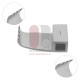 McCulloch-Type Retractor Blades, Narrow Pattern, Titanium McCulloch-Type Retractor Blades, Narrow Pattern, Titanium
