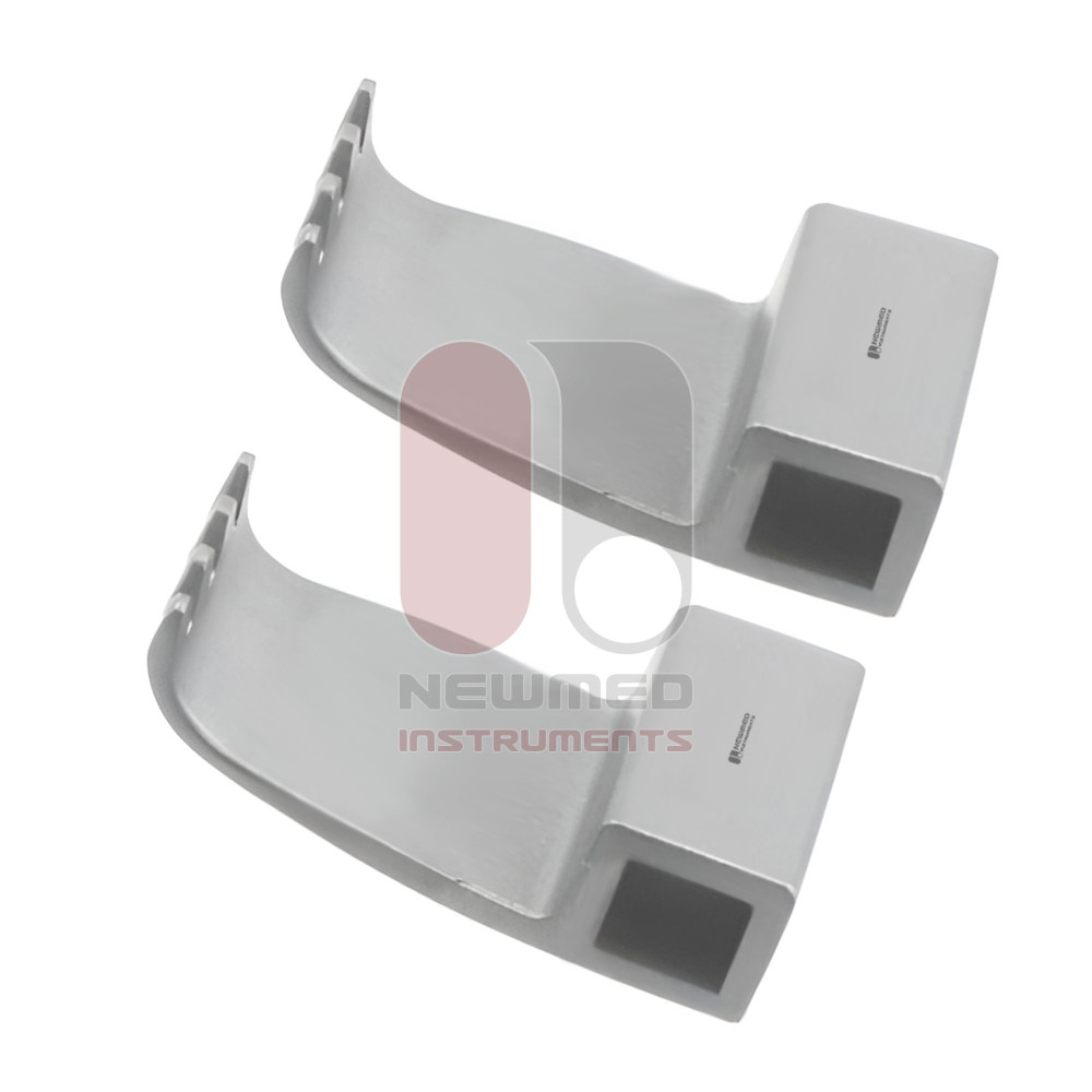 McCulloch-Type Retractor Blades, Narrow Pattern, Titanium McCulloch-Type Retractor Blades, Narrow Pattern, Titanium