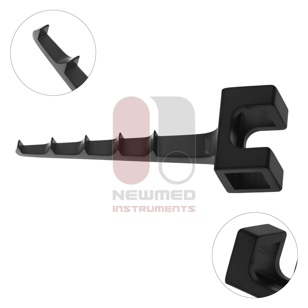 McCulloch-Type Retractor Blades, Toothed Hook Pattern McCulloch-Type Retractor Blades, Toothed Hook Pattern