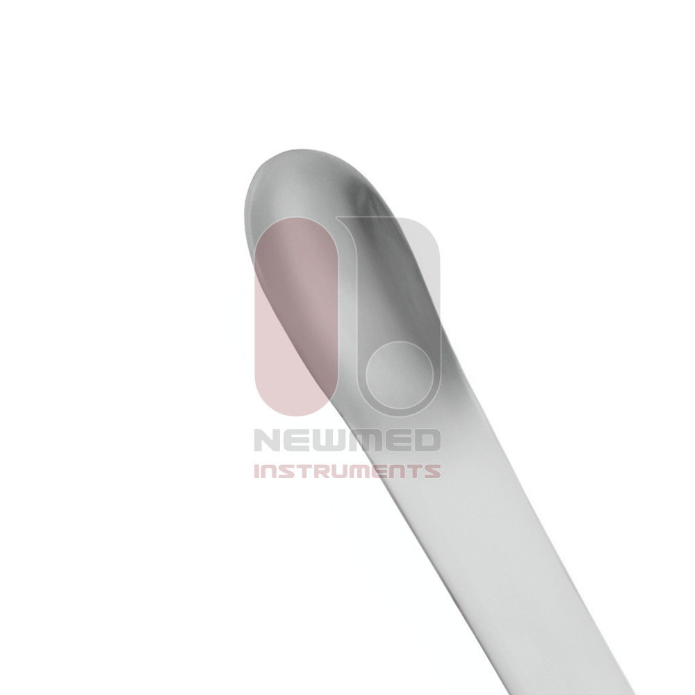 Espátulas Cushing Brain, 18 cm, Aço Inoxidável