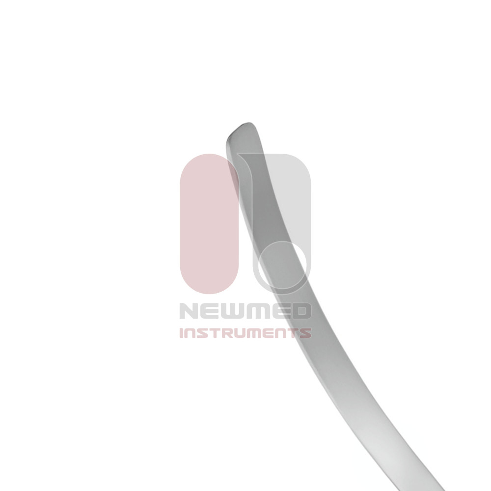 Espátulas para cerebros Heifetz, mango redondo, 20 cm, acero inoxidable Espátulas para cerebros Heifetz, mango redondo, 20 cm, acero inoxidable