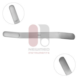 Espátulas para o cérebro Olivecrona, aço inoxidável, 18 cm