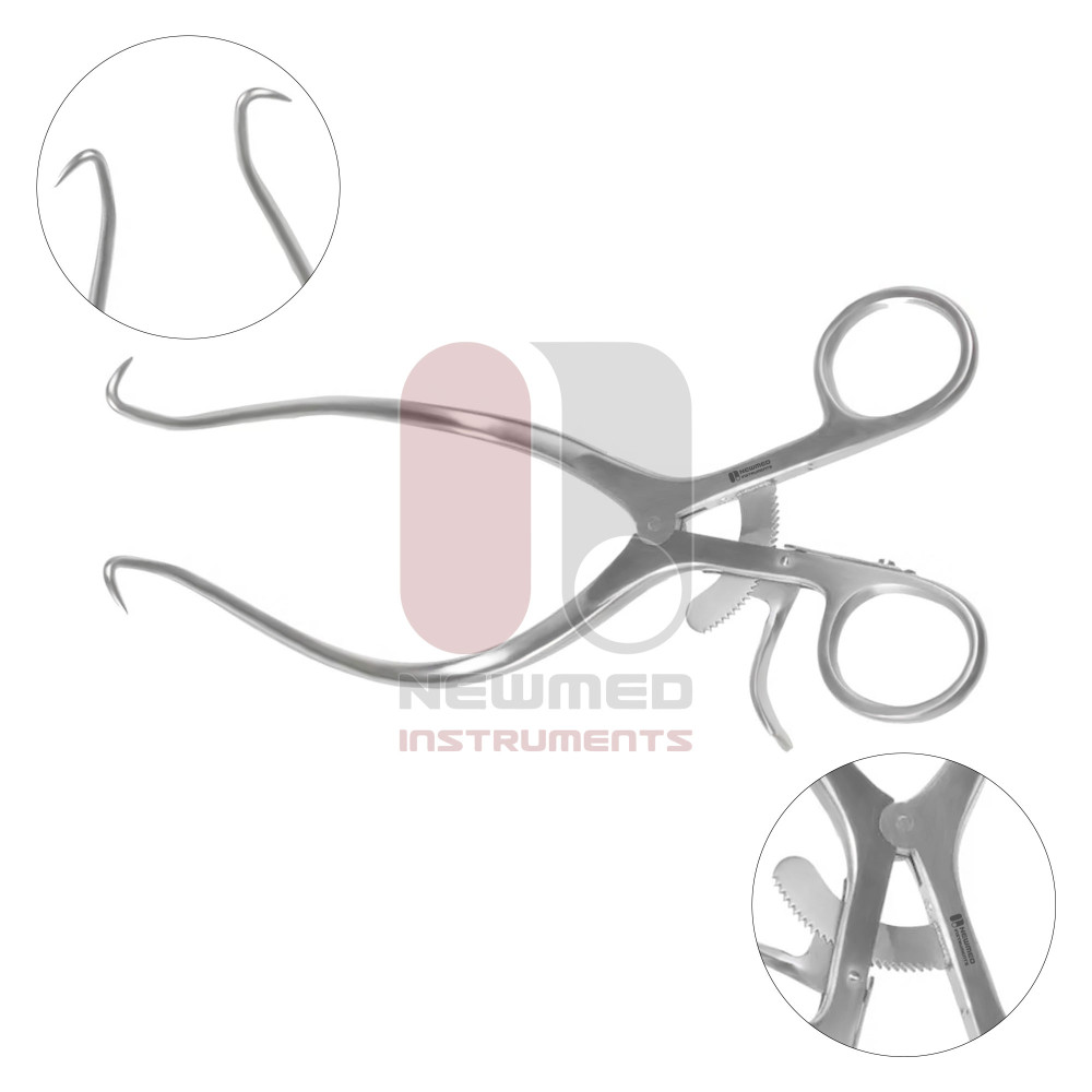 DeBakey Retractor-1x1 Prong