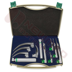 Macintosh / Miller Fiber Optic Disposable Laryngoscope Set