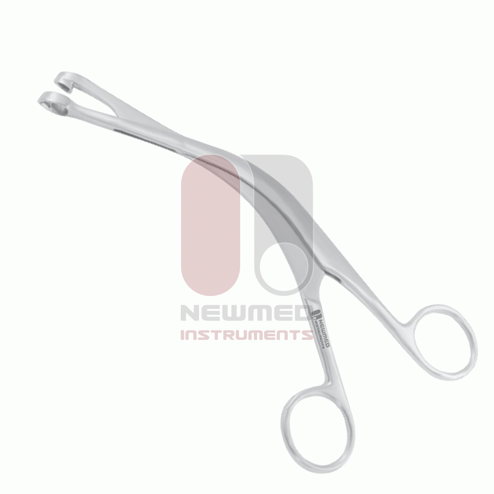 Pinzas de biopsia Faure, 21 cm, 8,4 mm, acero inoxidable