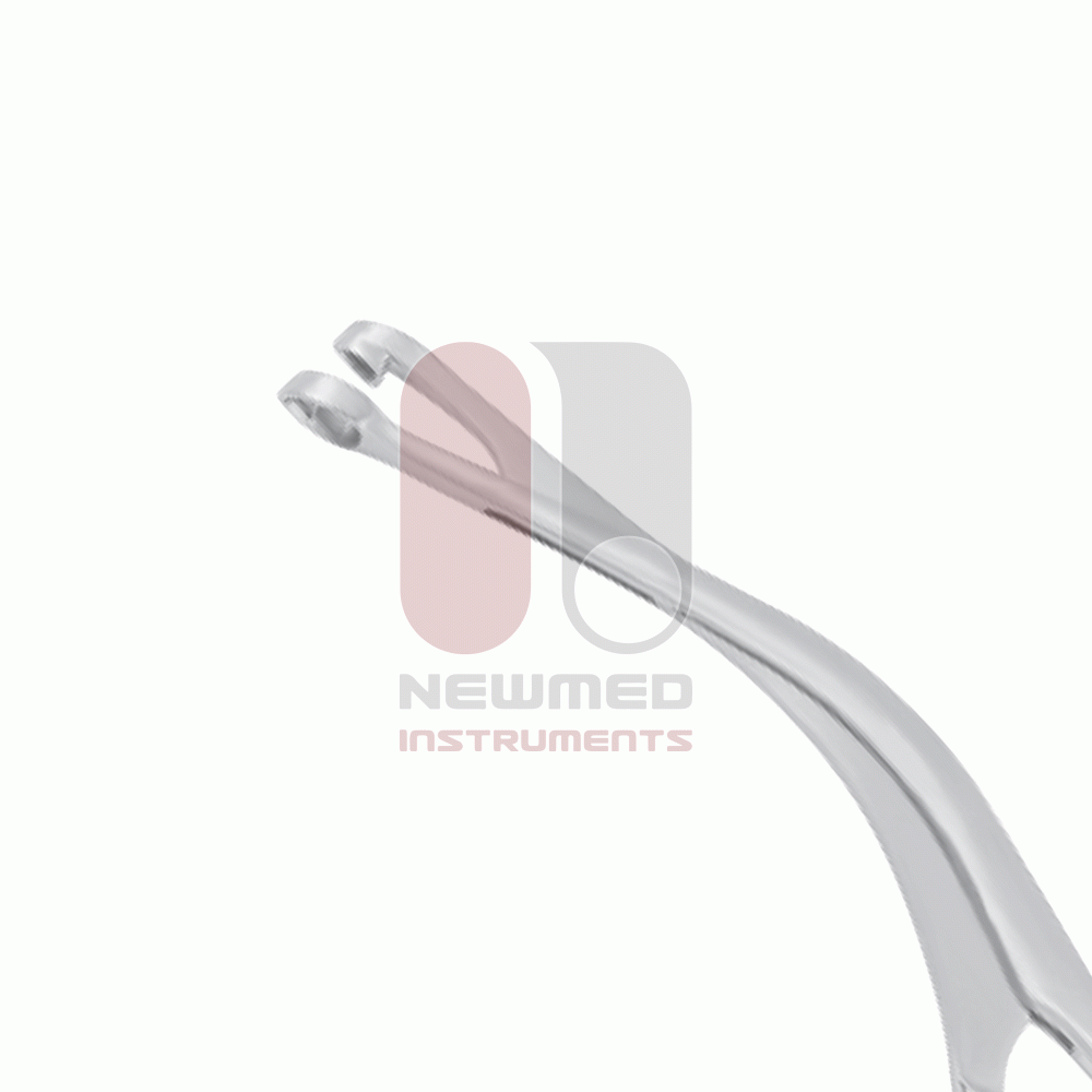 Pinzas de biopsia Faure, 21 cm, 8,4 mm, acero inoxidable