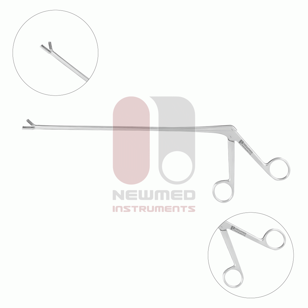 Kevorkian Biopsy Forceps, 23cm, 3mm,  Stainless Steel