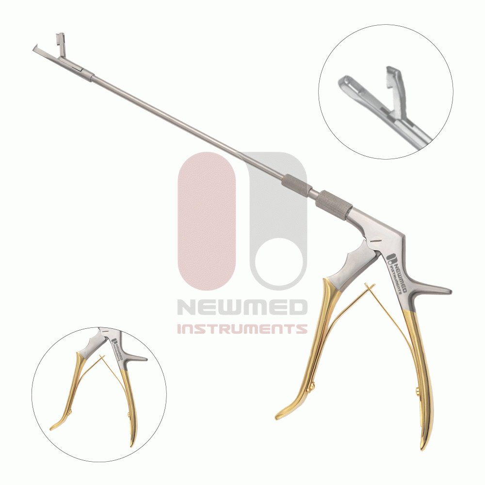 Tischler Biopsy Forceps, Complete Detachable Handle, 25.5 cm Stainless Steel