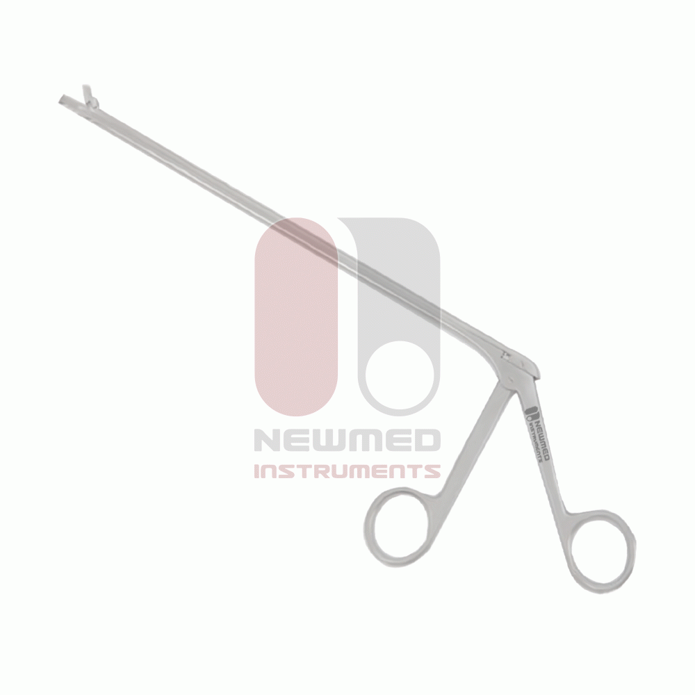 Pinça de biópsia uterina Wittner, com 23 cm de comprimento