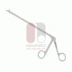 Pinça de biópsia uterina Wittner, com 23 cm de comprimento