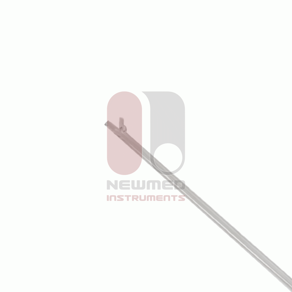 Pinça de biópsia uterina Wittner, com 23 cm de comprimento