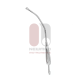 Canule d'aspiration Yankauer, 11-3/4'' 30 cm, Acier inoxydable