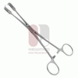 Pinzas de tenáculo Czerny, acero inoxidable, 21 cm