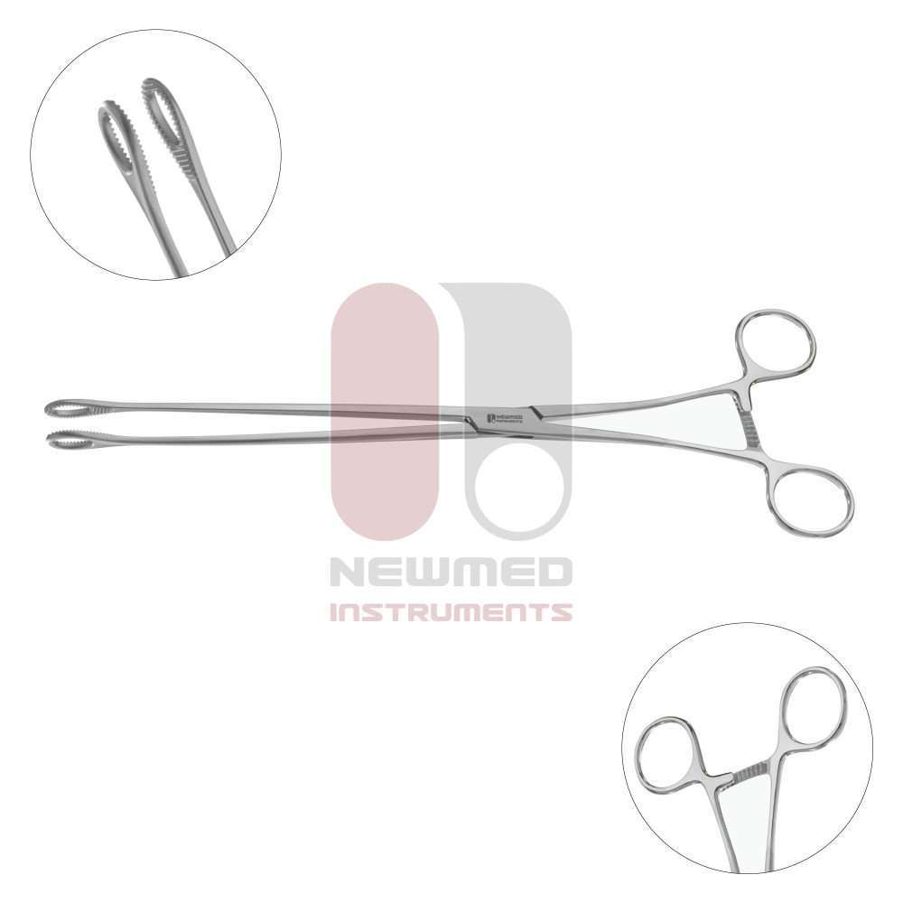 K-P Ring Forceps Long
