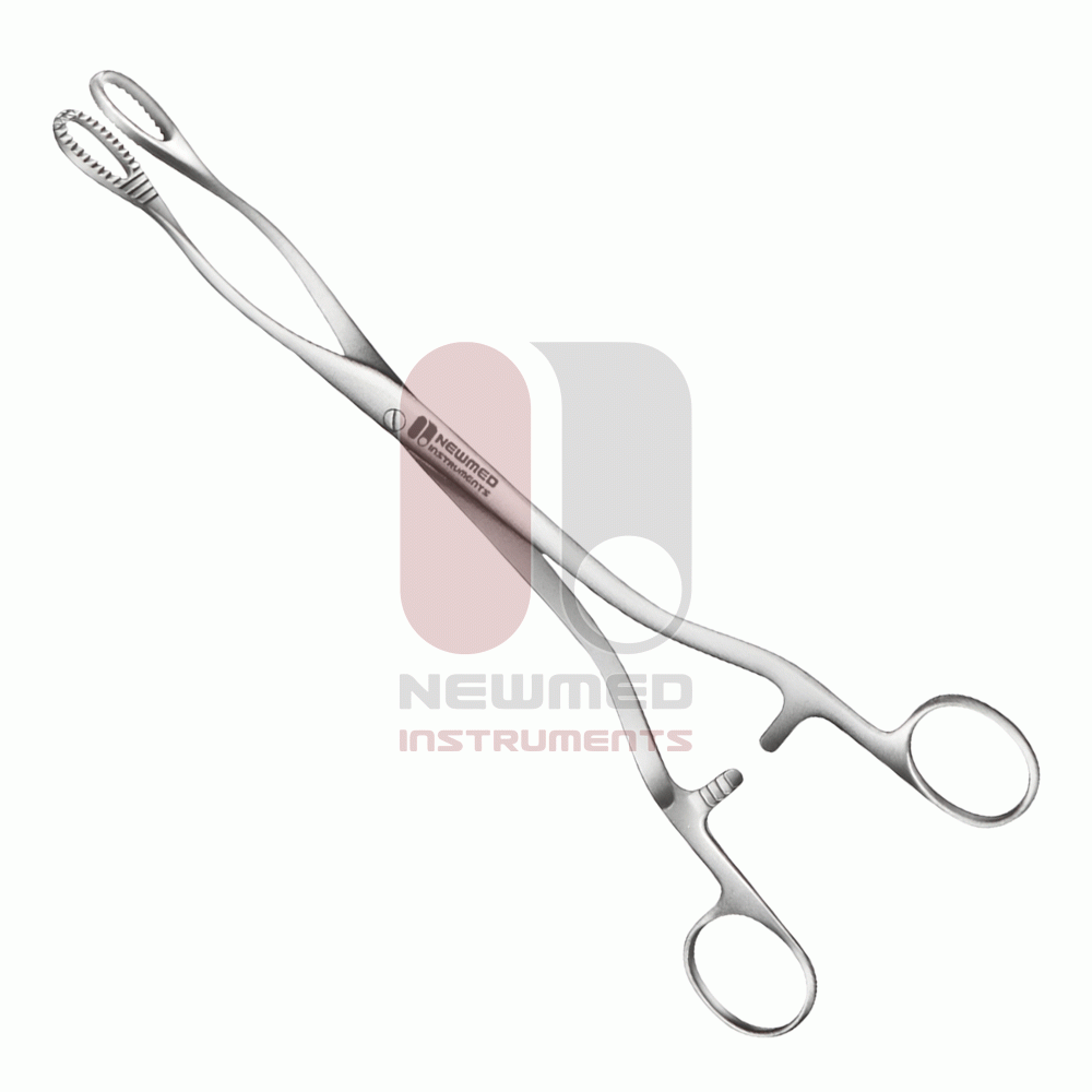 Pince à polypes utérins Heywood Smith, 25 cm, acier inoxydable