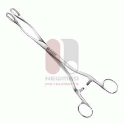 Pinzas para pólipos uterinos Heywood Smith, 25 cm, acero inoxidable