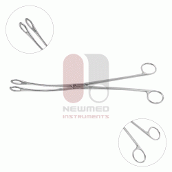 Pinza para pólipos uterinos Kelly, 32 cm