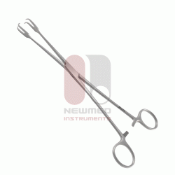 Pinzas de tenáculo de museo, 20 cm, acero inoxidable