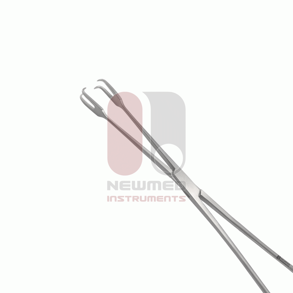 Pince à tenaculum Museux, 20 cm, acier inoxydable