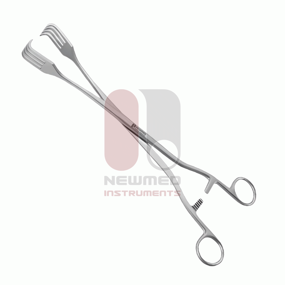 Pince Tenaculum Pratt, 26,5 cm, acier inoxydable