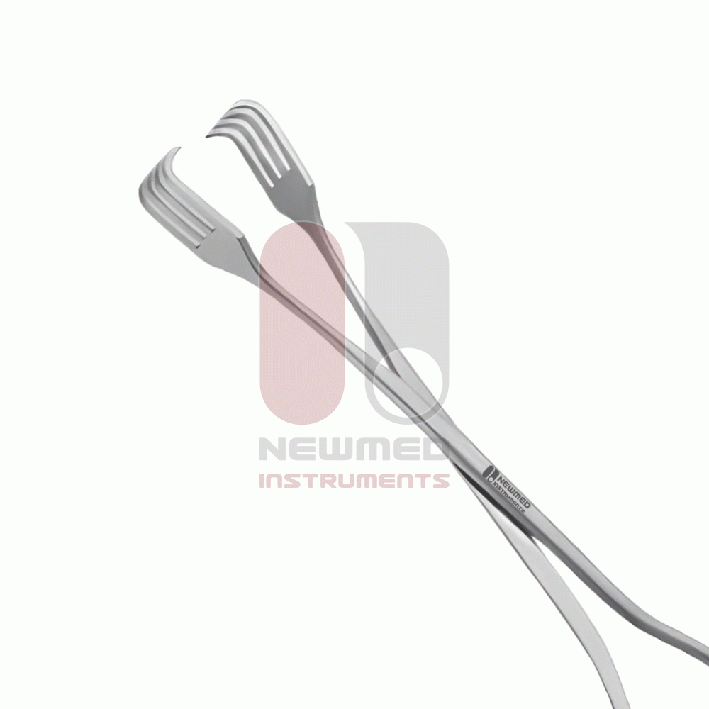 Pince Tenaculum Pratt, 26,5 cm, acier inoxydable