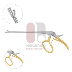 Pinzas de biopsia Kevorkian-Pacific, 22 cm, 3 x 10 mm, acero inoxidable