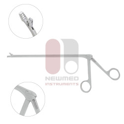 Pinzas de biopsia uterina Wittner, 9" de longitud