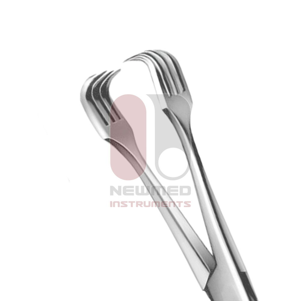 Pince Tenaculum Braun, 16 cm, acier inoxydable Pince Tenaculum Braun, 16 cm, acier inoxydable