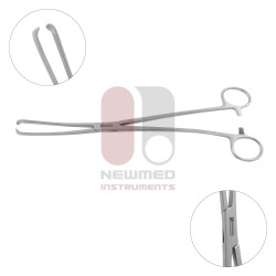 Pinzas de tenáculo Iowa, 26 cm, acero inoxidable
