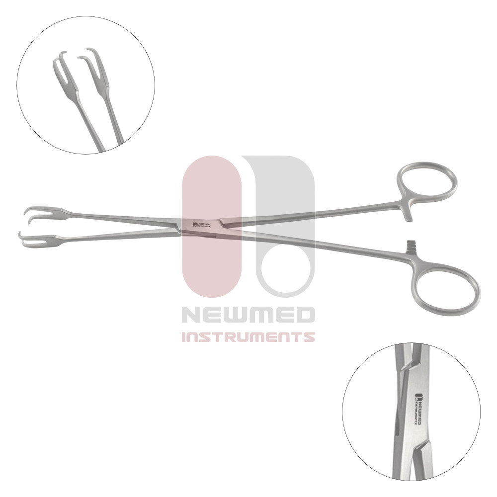 Museux Tenaculum-Zange, 20 cm, Edelstahl Museux Tenaculum-Zange, 20 cm, Edelstahl