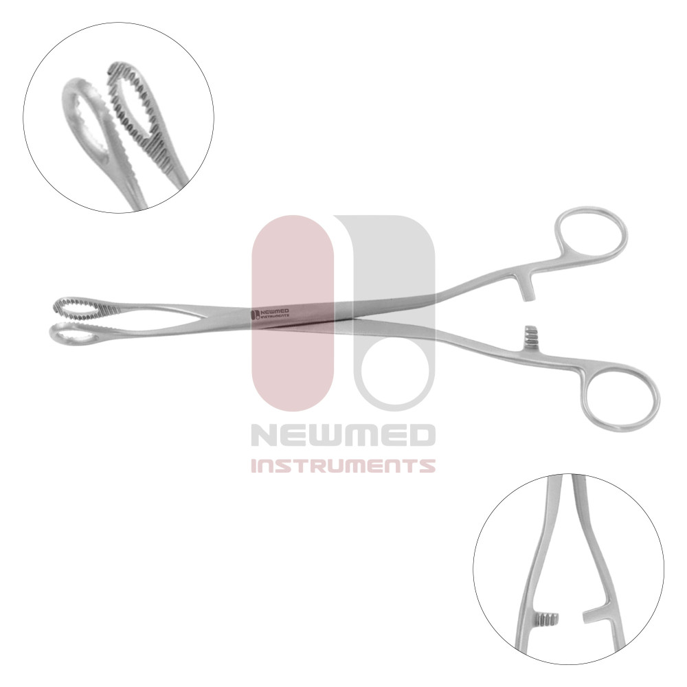 Noto Uterine Polypus Forceps, 27cm, Stainless Steel