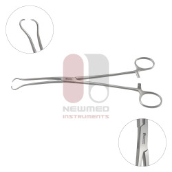 Pinzas de tenáculo de Skene, 24 cm, acero inoxidable