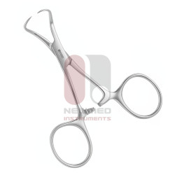 Backhaus Towel Clamp Forceps - With Clip