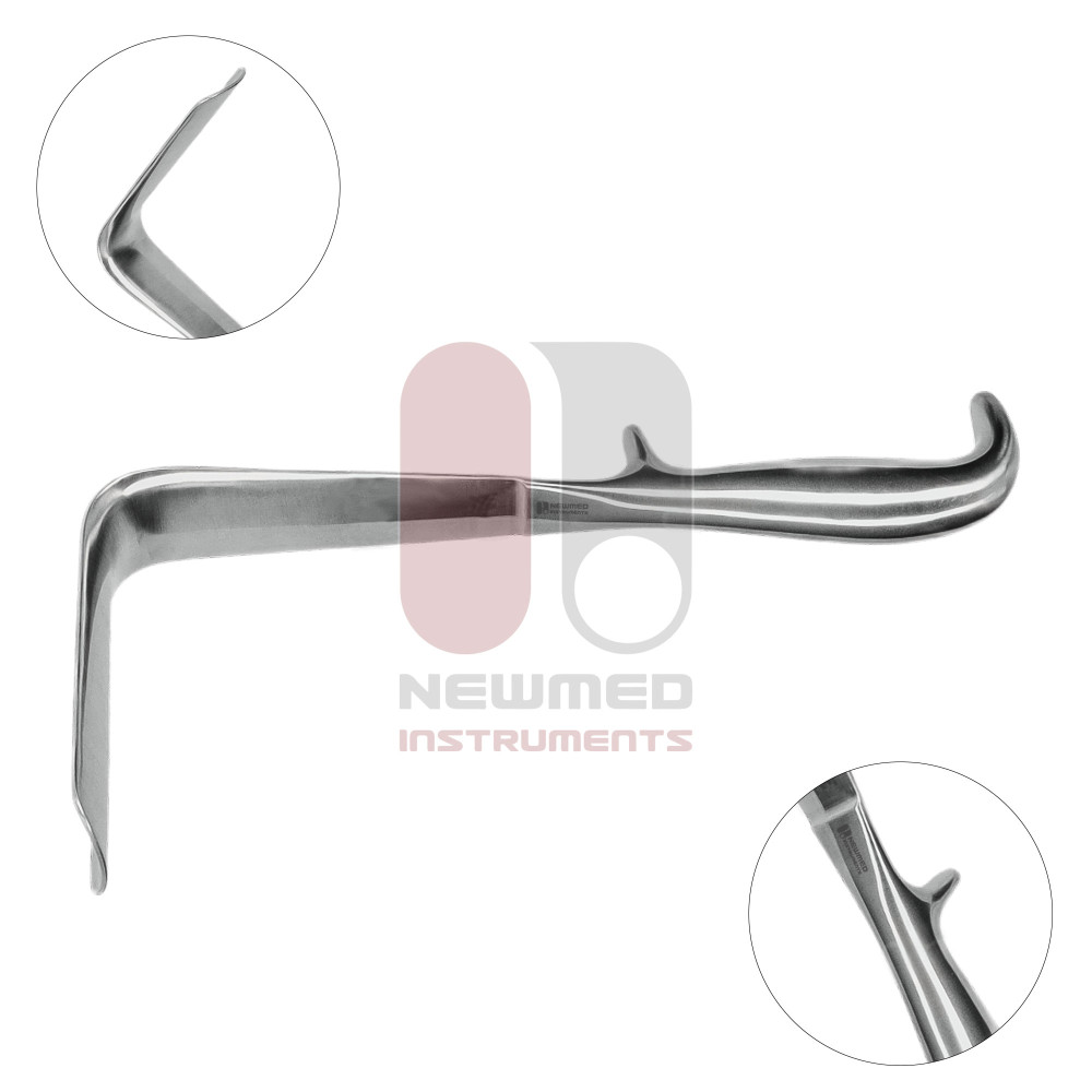 Spéculum vaginal Doyen, légèrement concave, 126 x 47 mm Spéculum vaginal Doyen, légèrement concave, 126 x 47 mm
