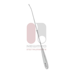 Sonda uterina Valleix, 29,5 cm, latón cromado Sonda uterina Valleix, 29,5 cm, latón cromado