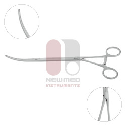 Thoracoscopic DeBakey Clamp-Curved