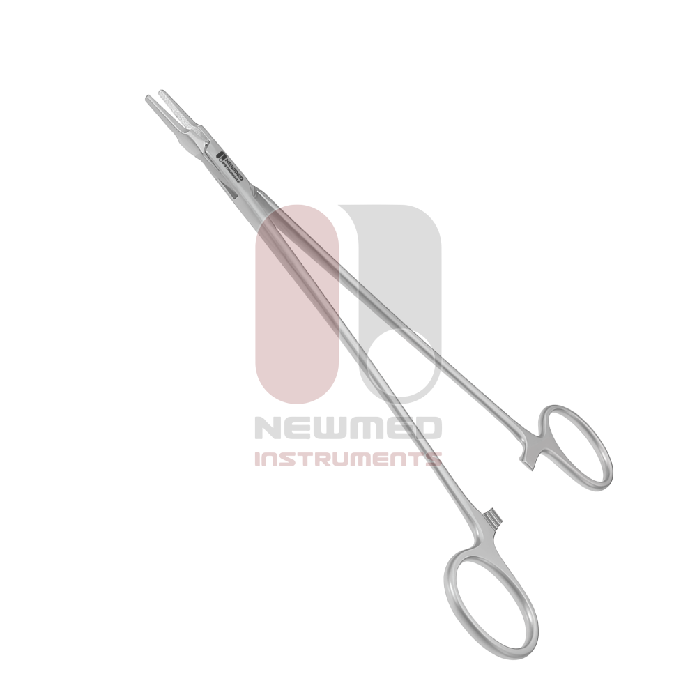 Intracardiac Needle Holder tapered TC coated jaws