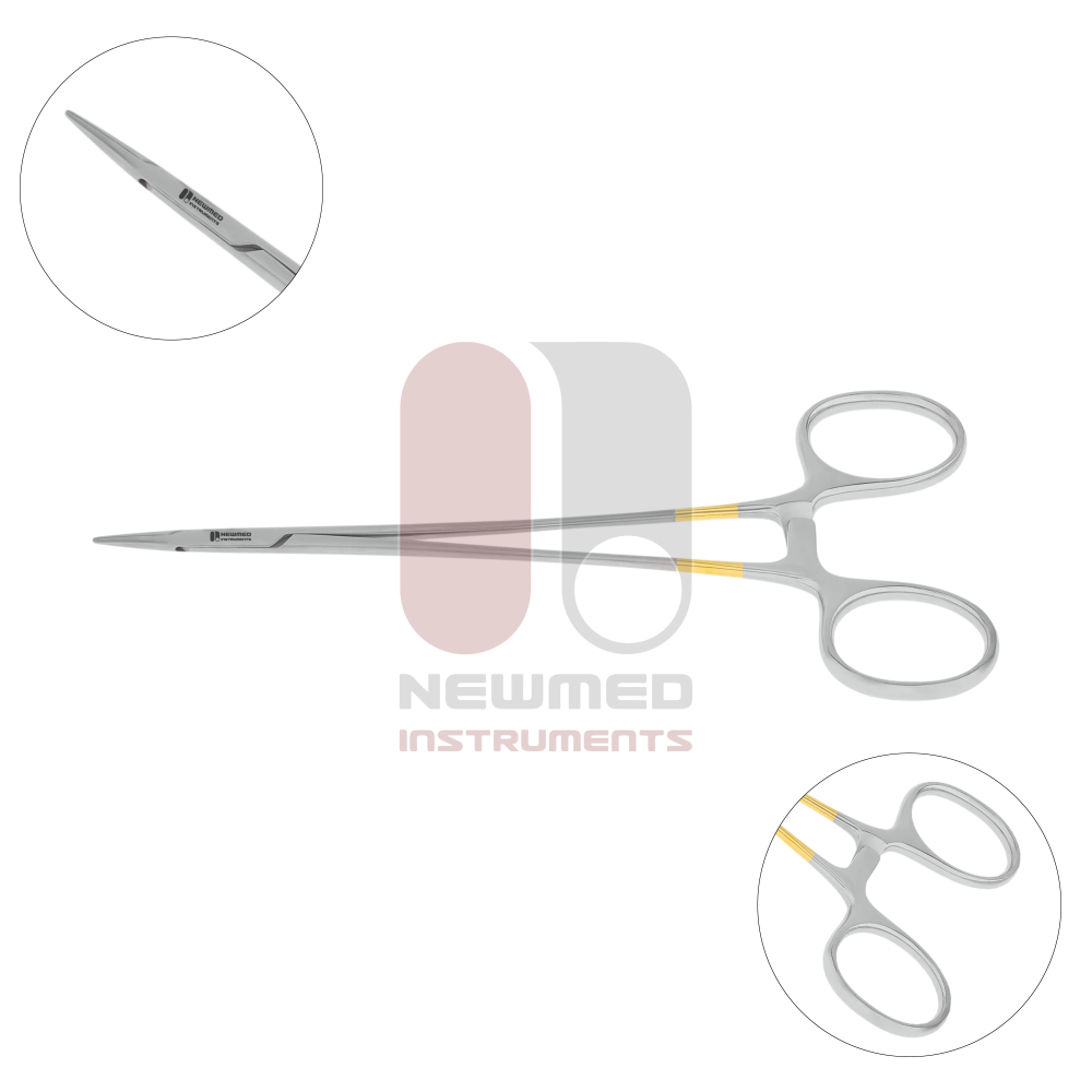 Ultra-Micro Needle Holder Straight TC coated jaws Ultra-Micro Needle Holder Straight TC coated jaws