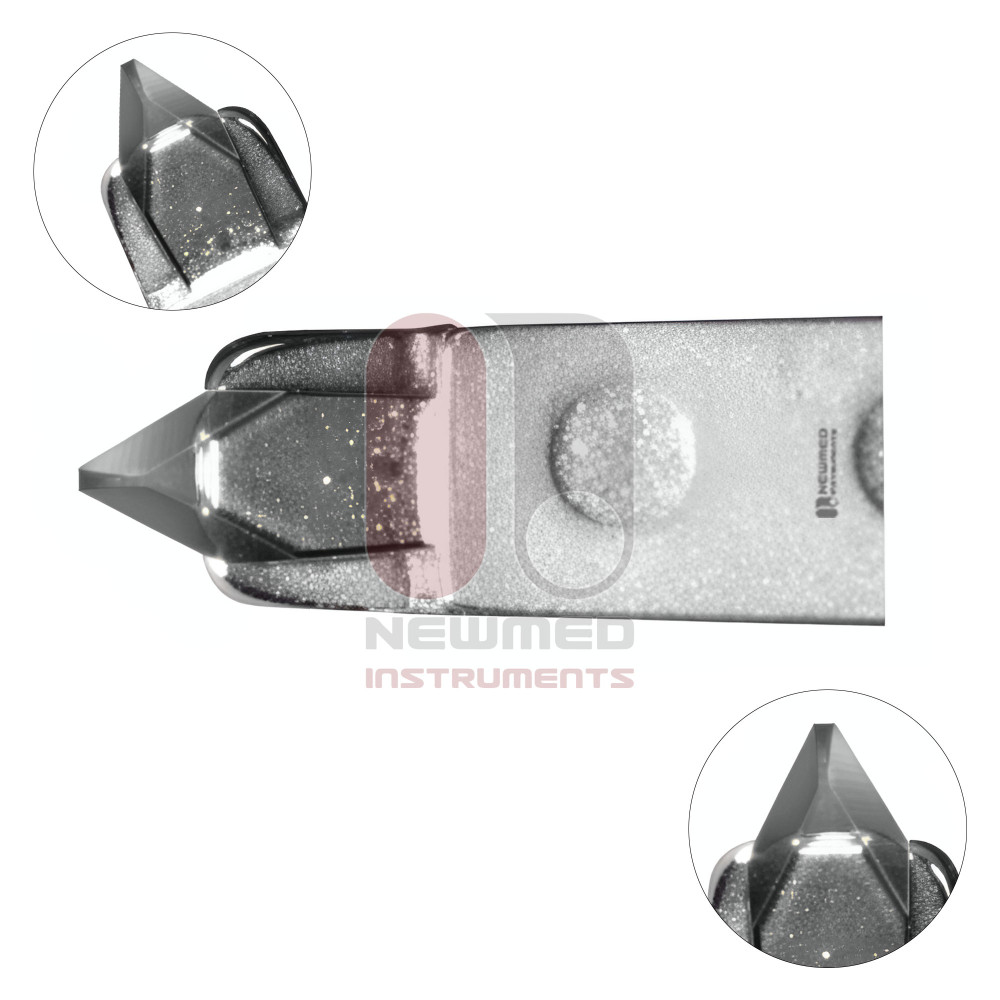 Mastel Groover Truncated Triple Edge Diamond Knife Mastel Groover Truncated Triple Edge Diamond Knife
