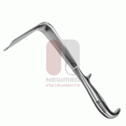 Espéculo vaginal Doyen, ligeramente cóncavo, 126 x 47 mm
