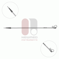 Canule intra-utérine Silver Leech Wilkinson avec stylet et verrou
