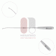 Valleix-Uterussonde, 29,5 cm, verchromtes Messing