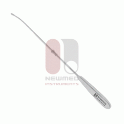 Sonde utérine Valleix, 29,5 cm, laiton chromé