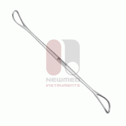 Abaisseur utérin Braun, 27 cm, acier inoxydable