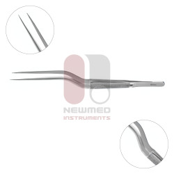 I.M.A. Forceps - Straight Micro 1×2 teeth