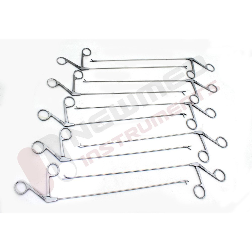 Micro Laryngeal Forceps and Scissors Set 